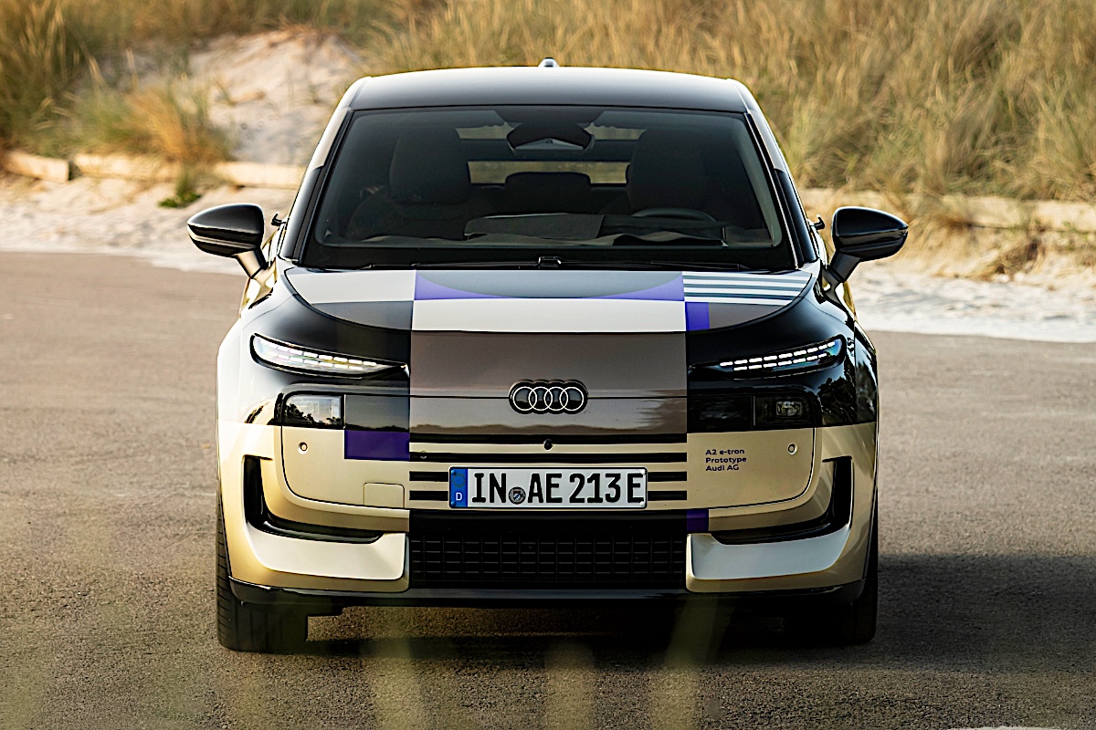 2026 Audi A2 E-Tron front 1