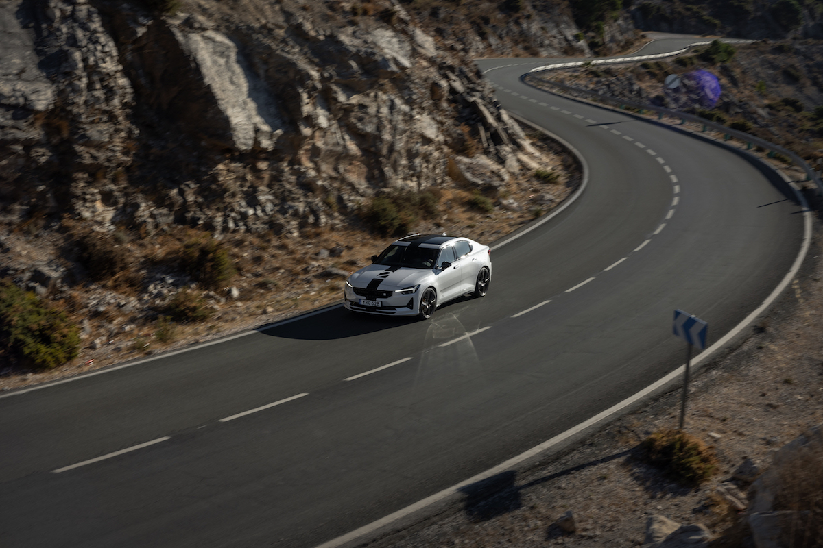 Polestar BST edition 270 on road driving