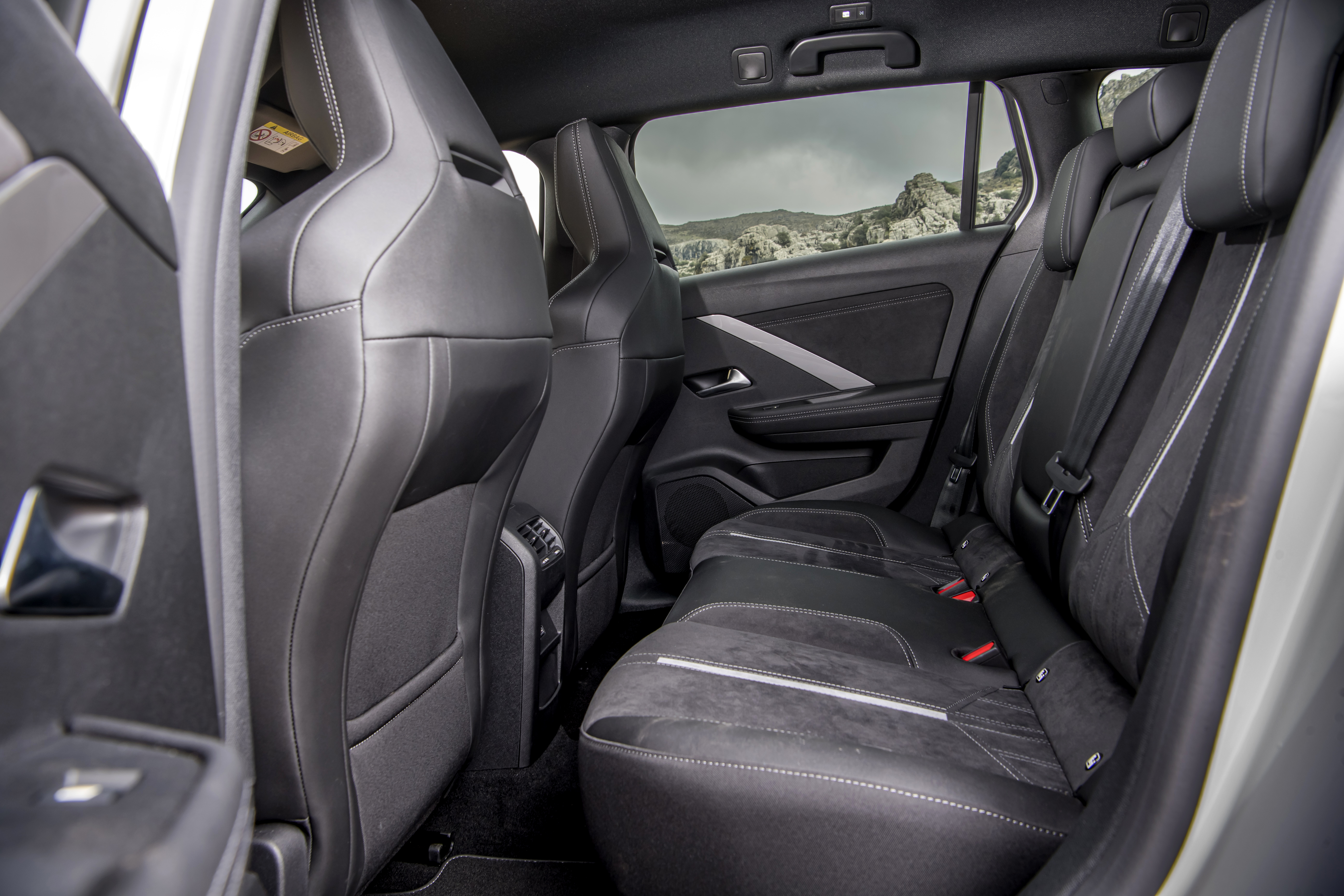 Vauxhall Astra GSe rear seat