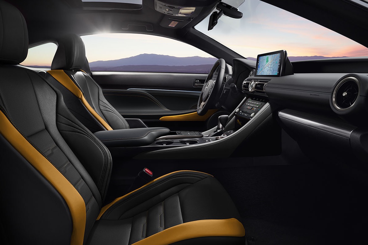 2025 Lexus RC Preview - interior