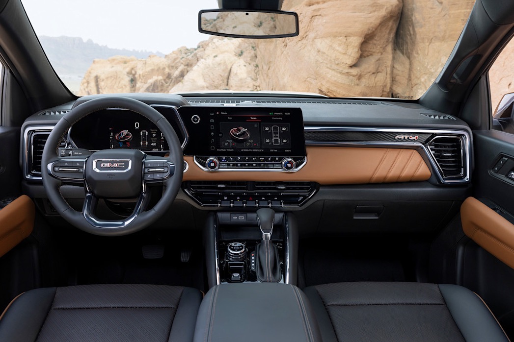 2025 GMC Canyon Preview - interior