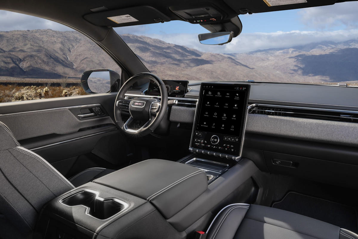 2026 GMC Sierra EV Preview - Interior