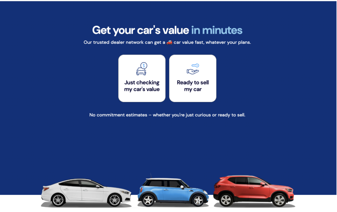 CarGurus UK sell my car image