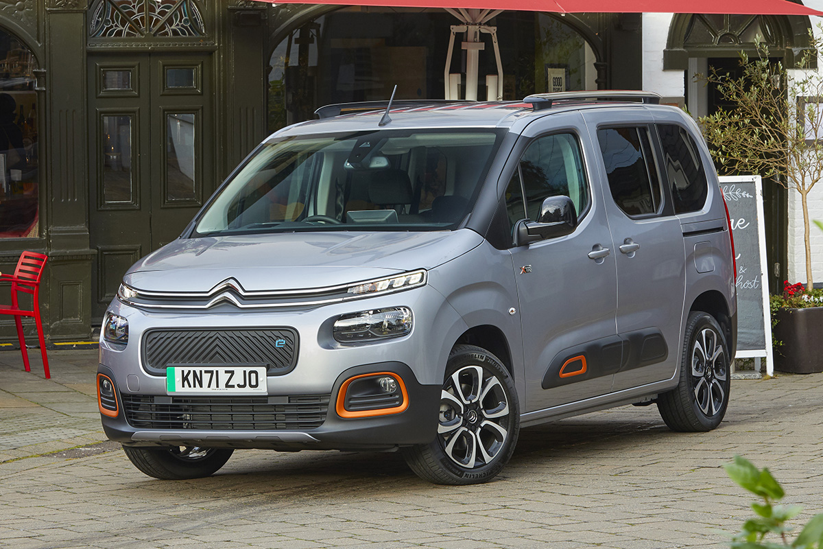 2021 Citroen e Berlingo front static