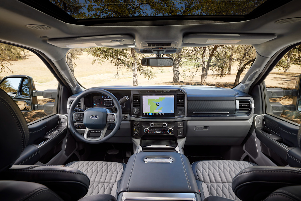 2026 Ford F-350 Super Duty Preview - interior