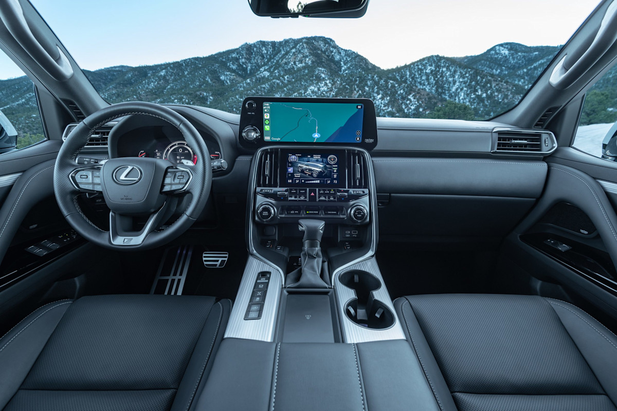 2025 Lexus LX Preview - interior