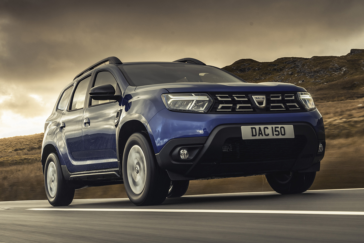 2021 Dacia Duster front driving