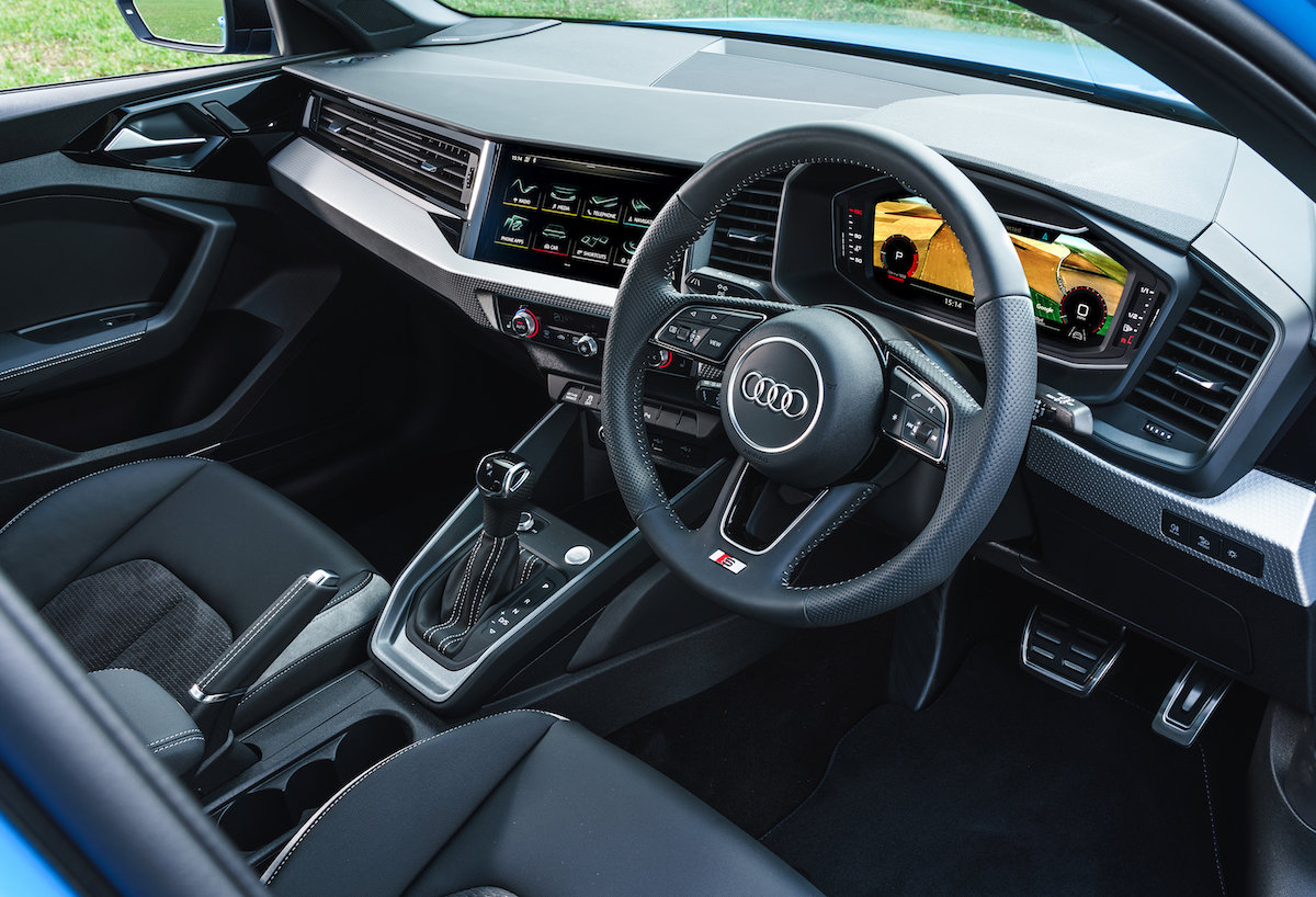 Audi A1 interior view