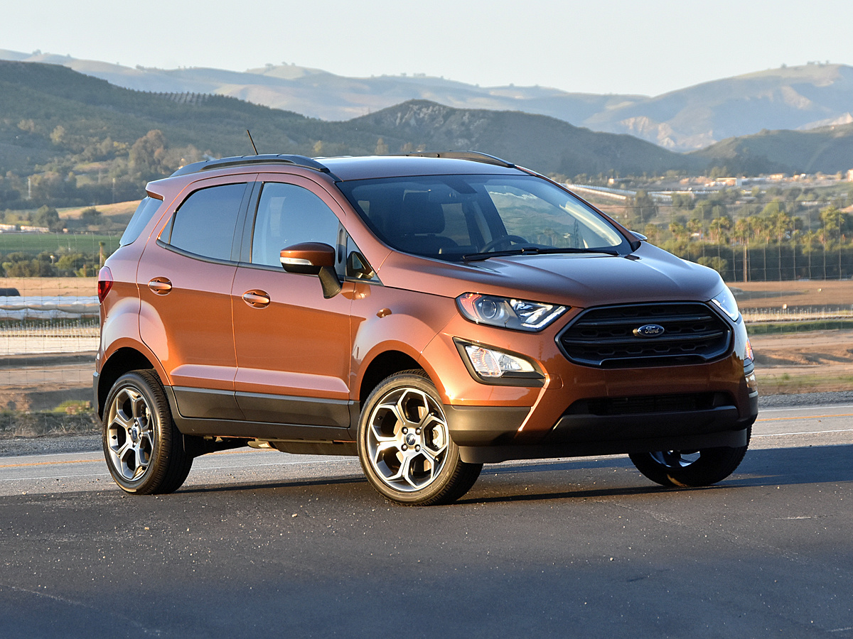 2018 Ford EcoSport Color Options