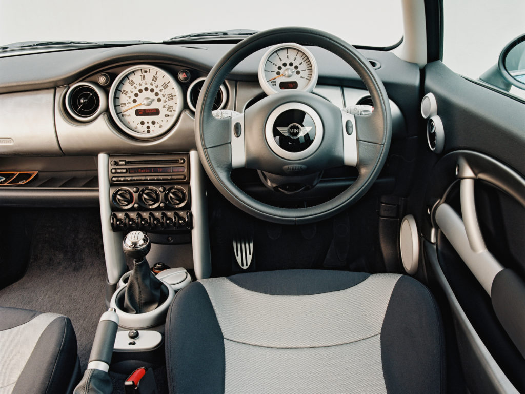 Will the Original BMW MINI be a Future Classic? Mini Cooper S Interior