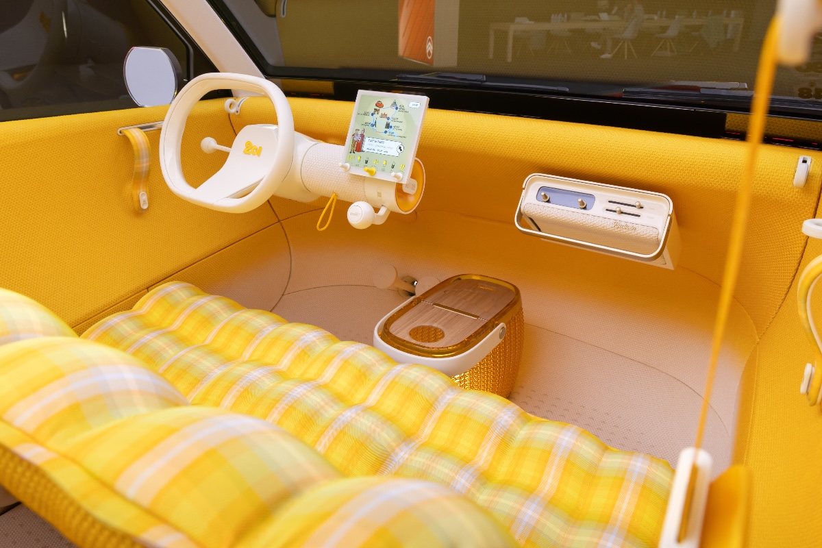 Citroen 2CV Concept front seats