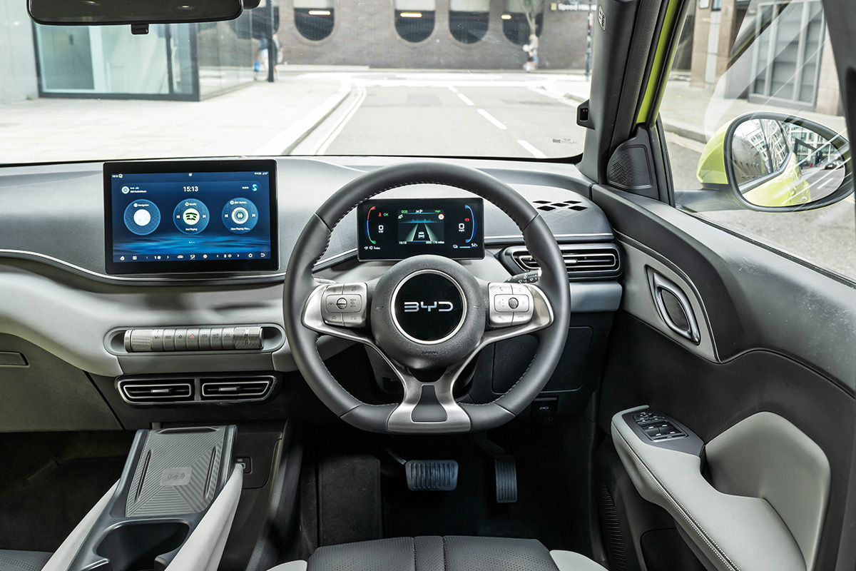 BYD Dolphin Surf dashboard