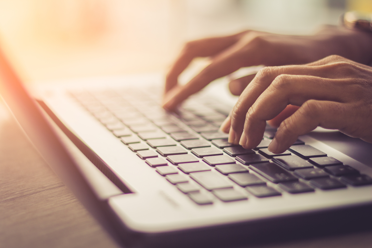 Person using laptop 3