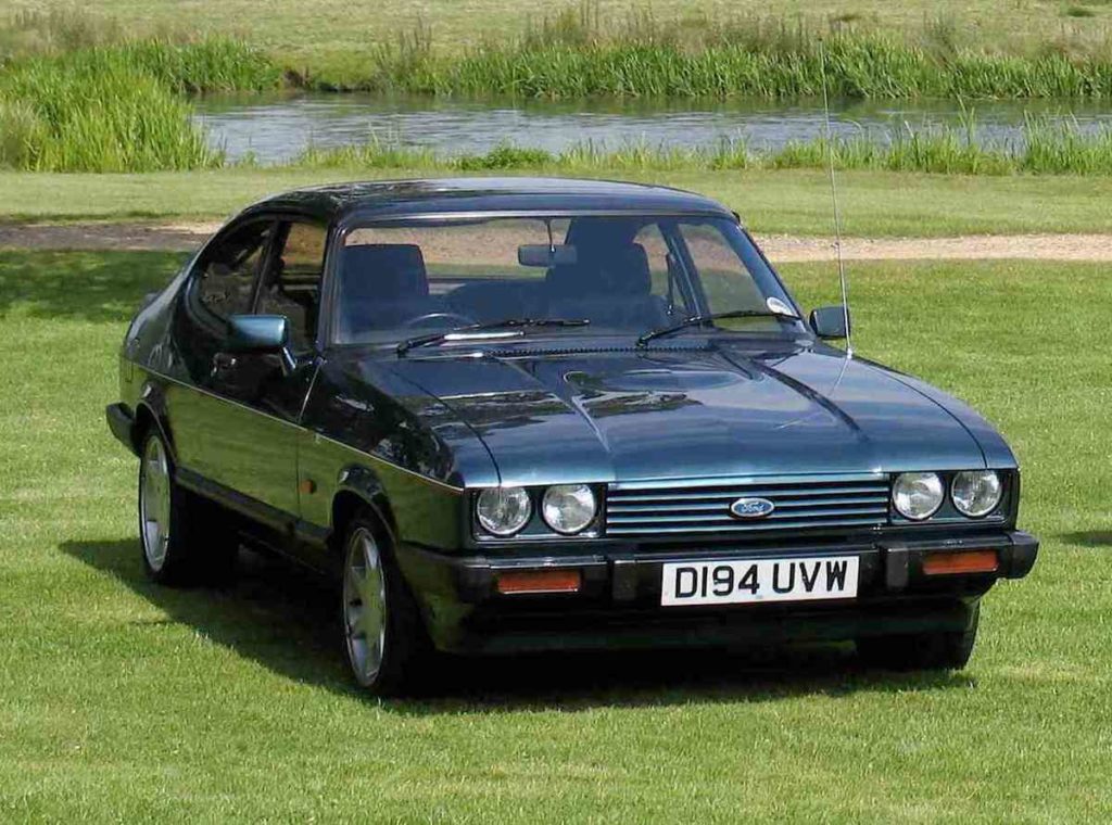 Meet Your Heroes: Reliving a Misspent Youth in the Last Ever Ford Capri Front Side View 1