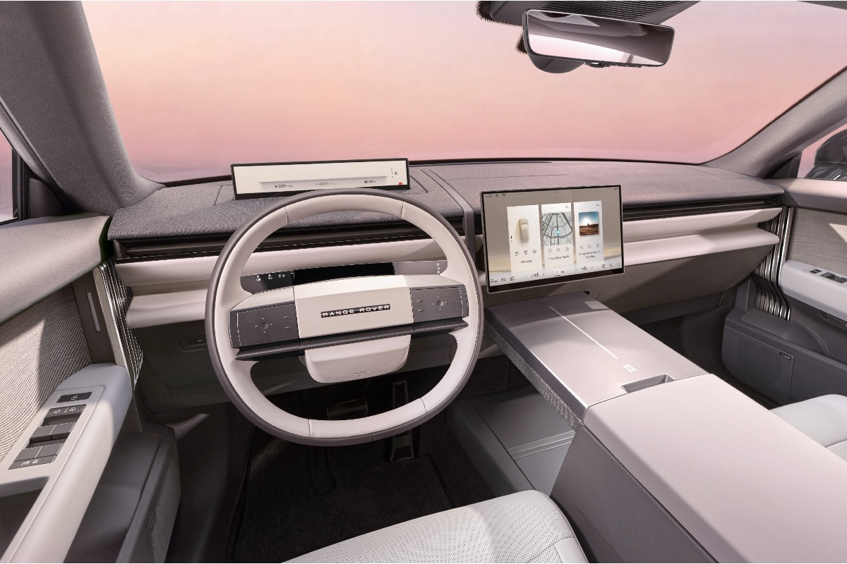 2028 Range Rover GT prototype interior