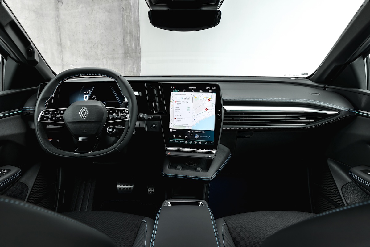 2026 Renault Megane E-Tech dashboard