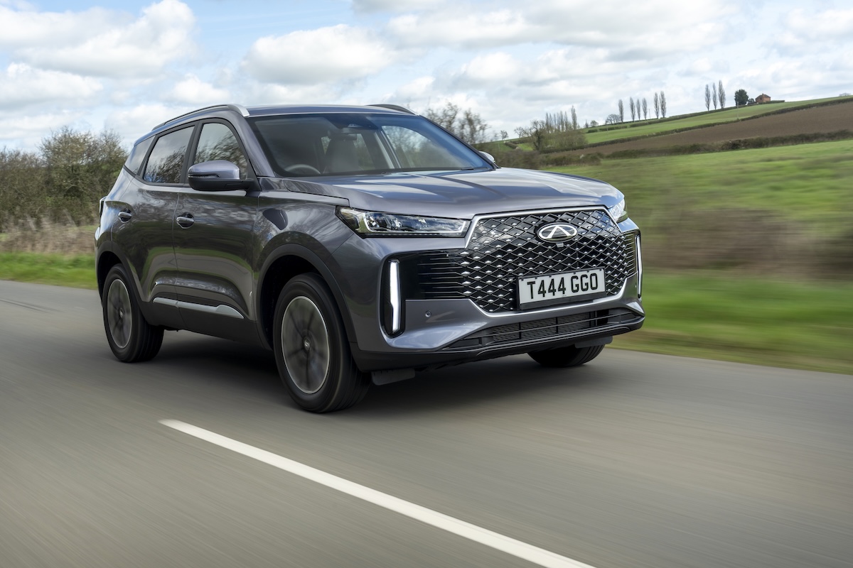 Chery Tiggo 4 front driving