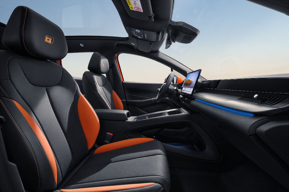 BYD Dolphin G DM-i front seats