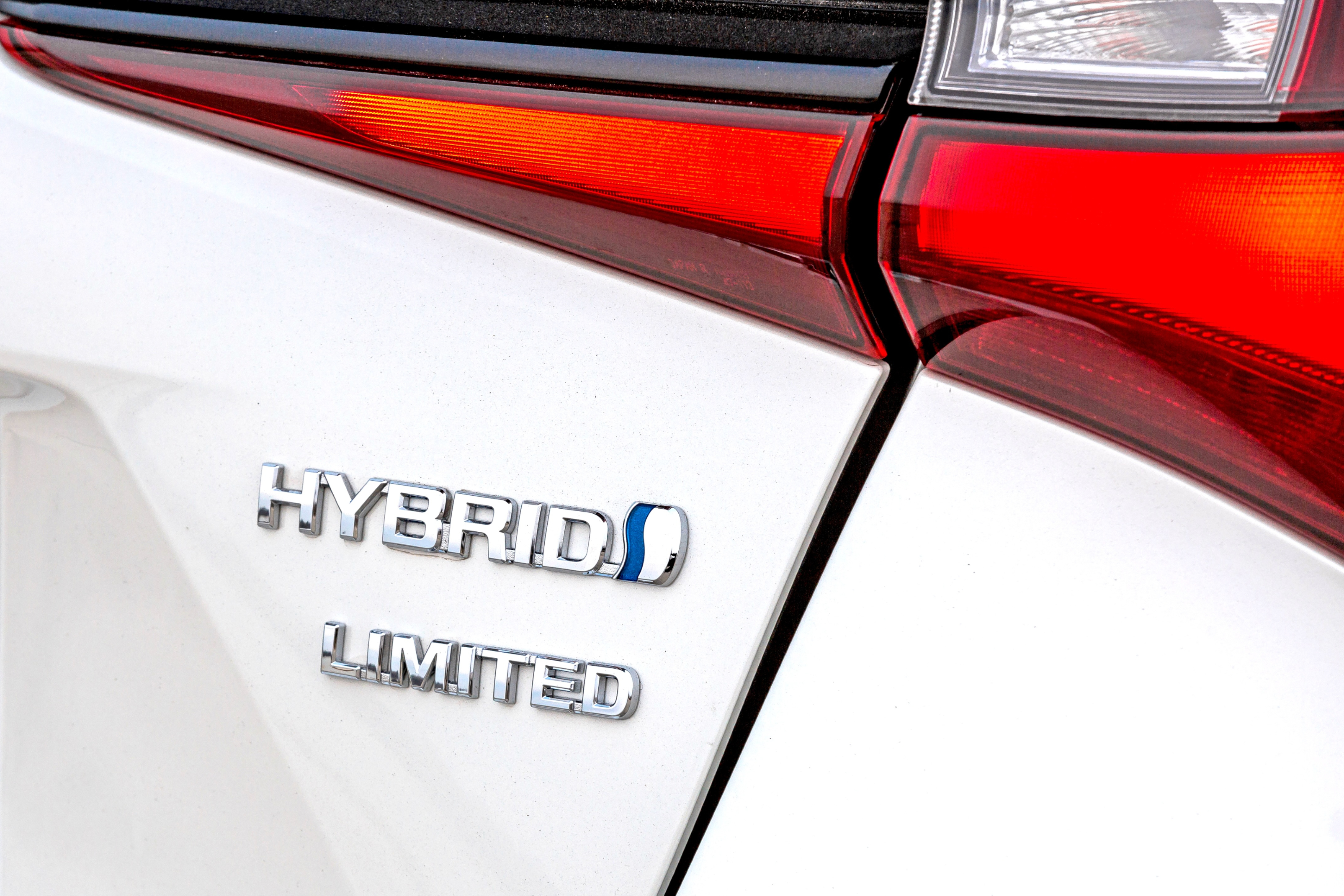 Toyota Prius hybrid badge