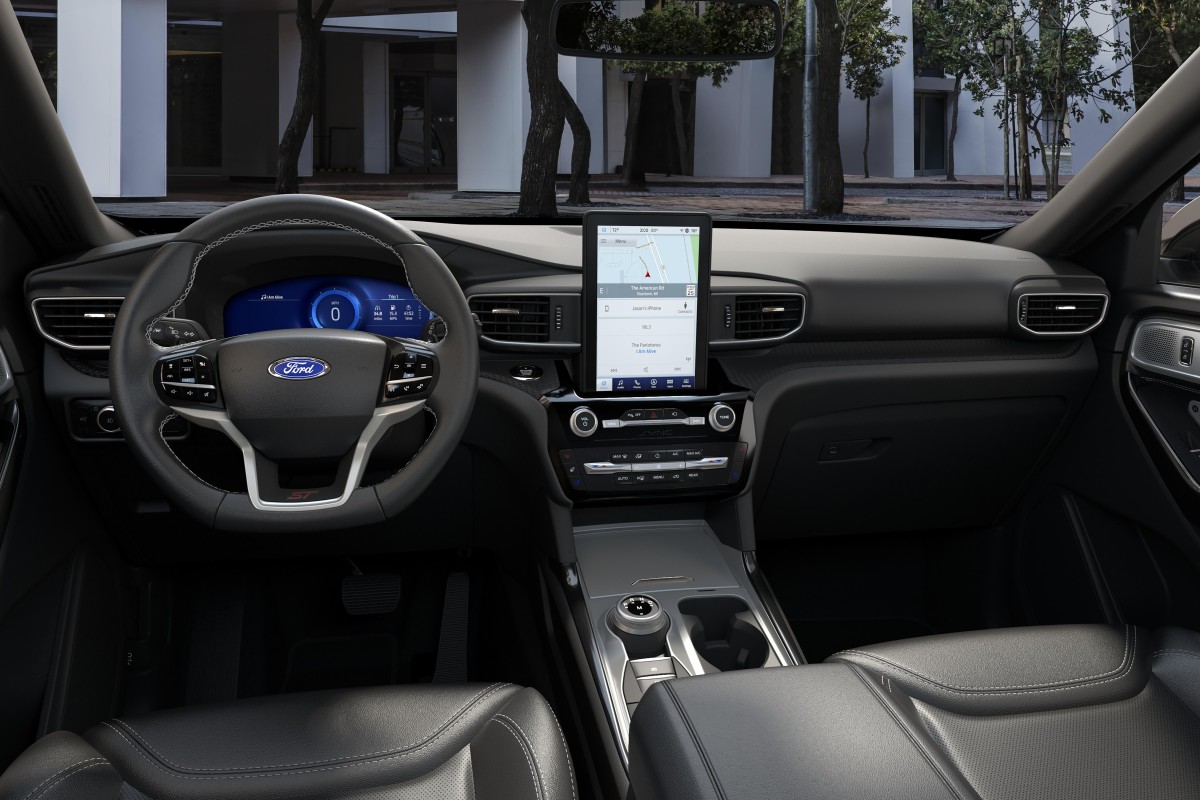 Ford Explorer Preview interior