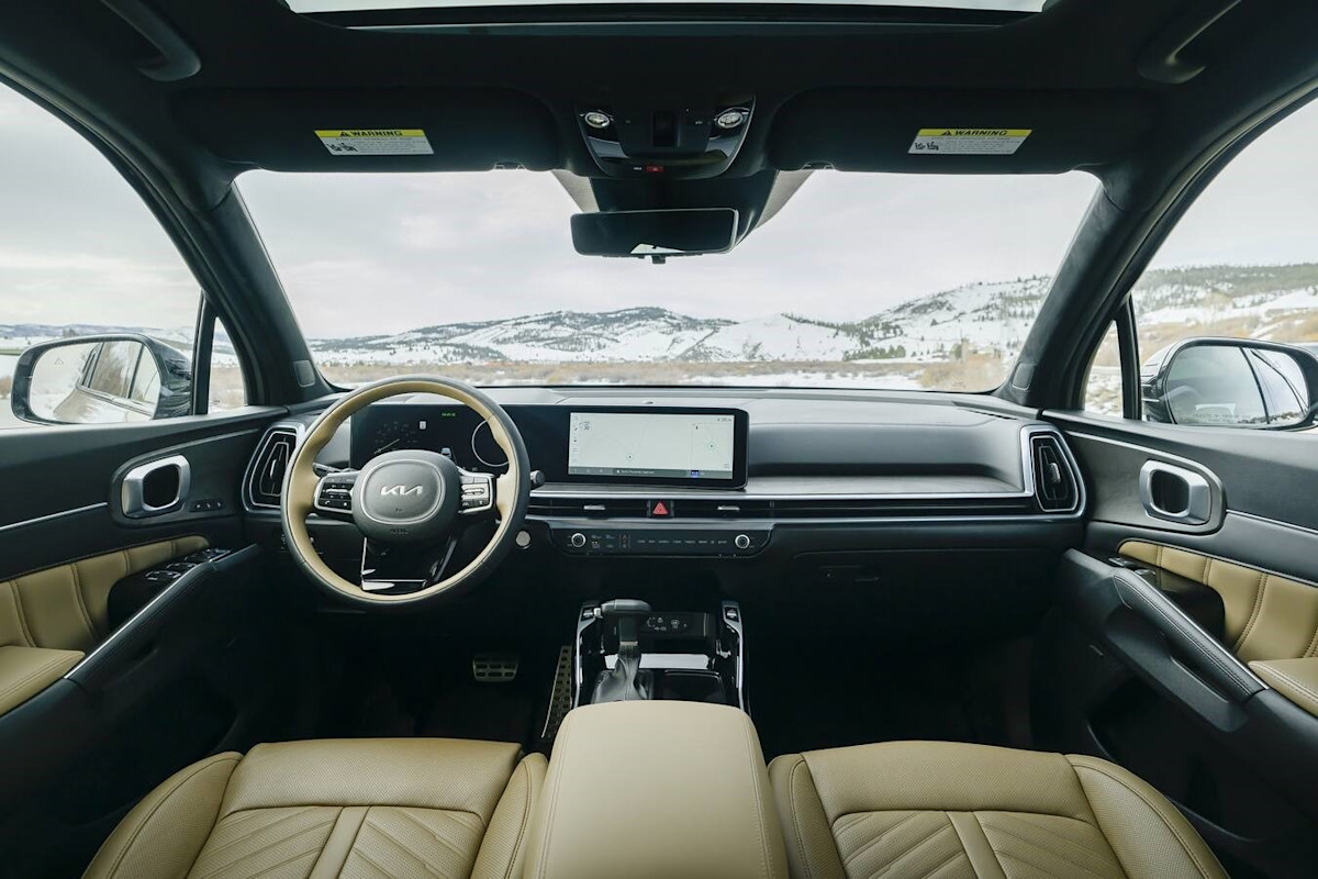 2026 Kia Sorento Preview - interior