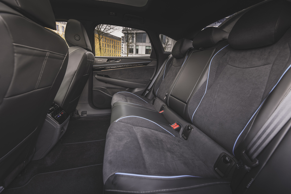 2024 VW ID7 rear seats