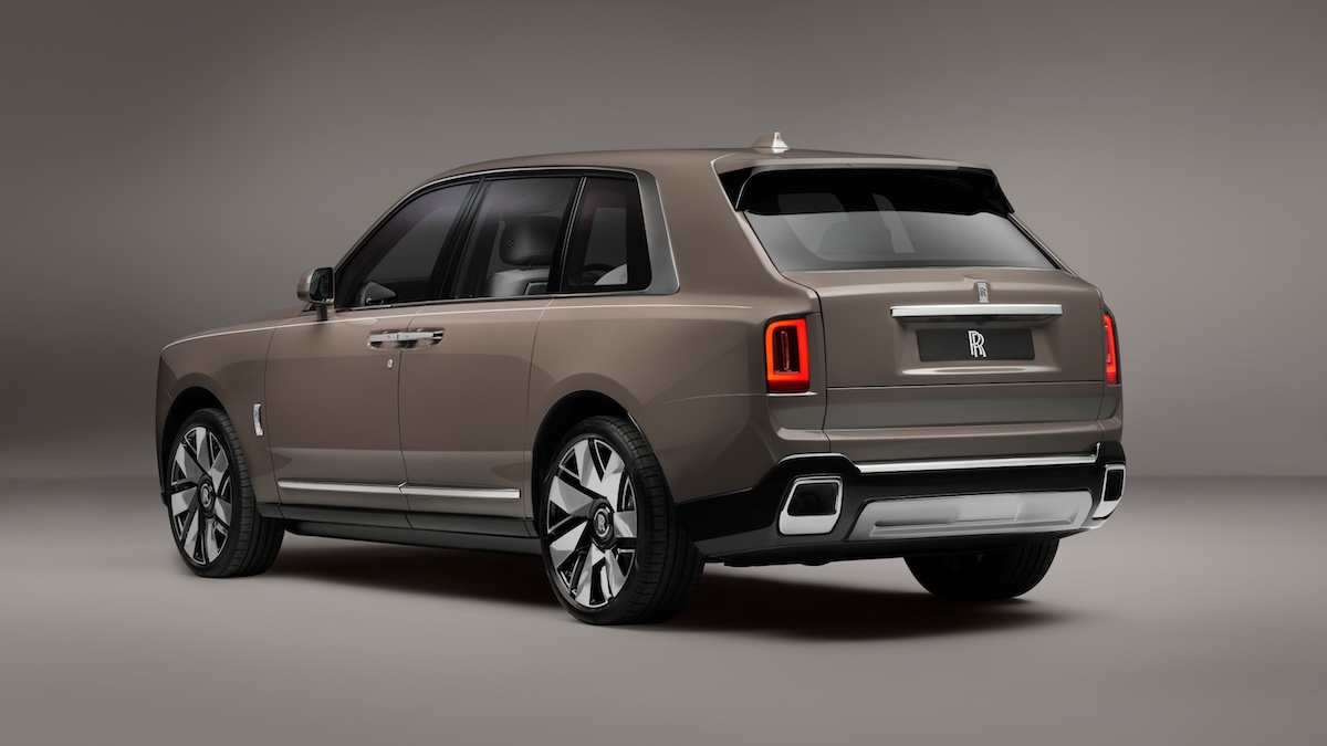 2025 Rolls Royce Cullinan rear
