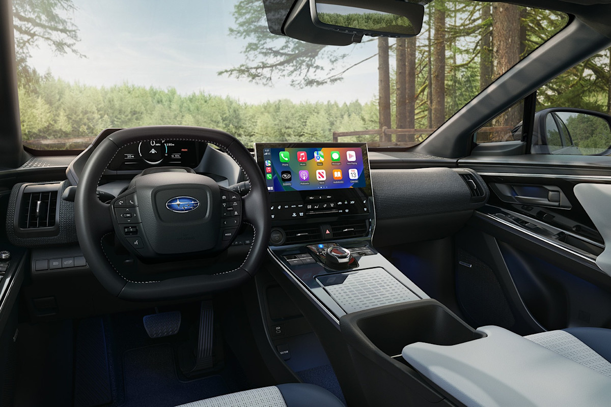 2025 Subaru Solterra Preview - interior
