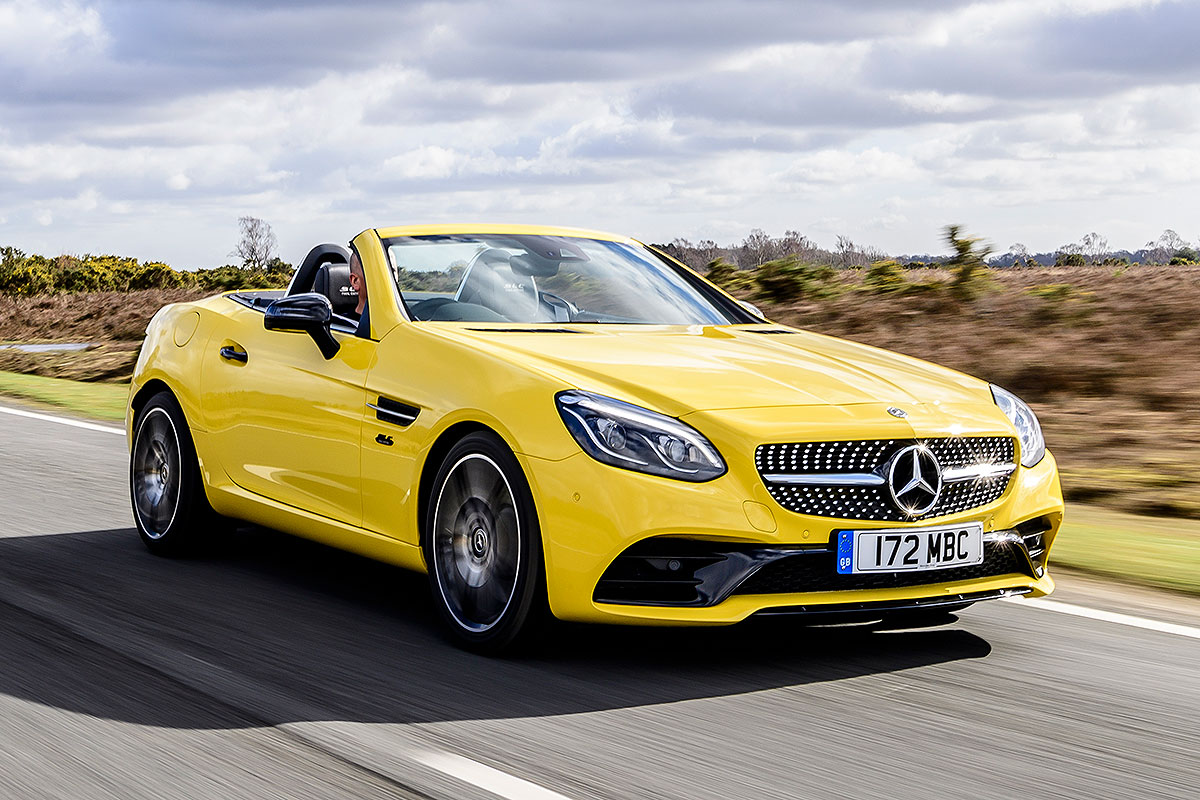 2016-2020 Mercedes-Benz SLC front tracking