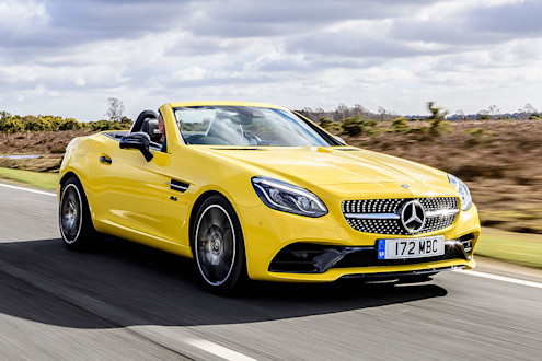 Mercedes-Benz SLC Mk1 (2016-2020) review | Compact and stylish roadster with a folding metal roof