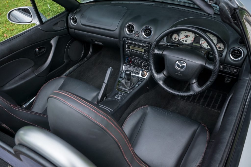 Automotive Anniversary: 30 Years of the Mazda MX-5 MK2 Interior