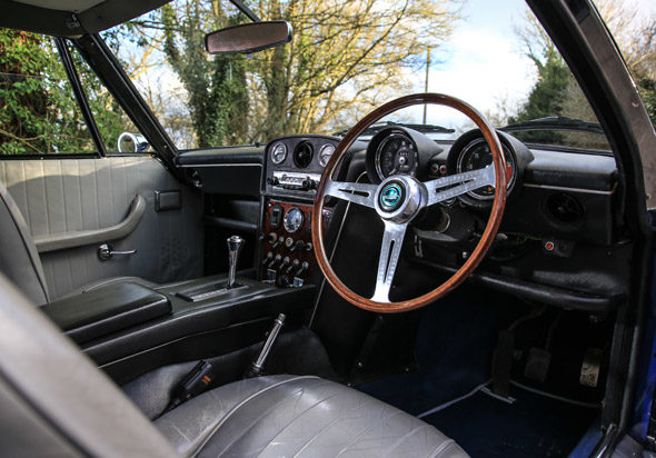 Automotive Reincarnations: Jensen FF and Bentley Continental GT Interior 1