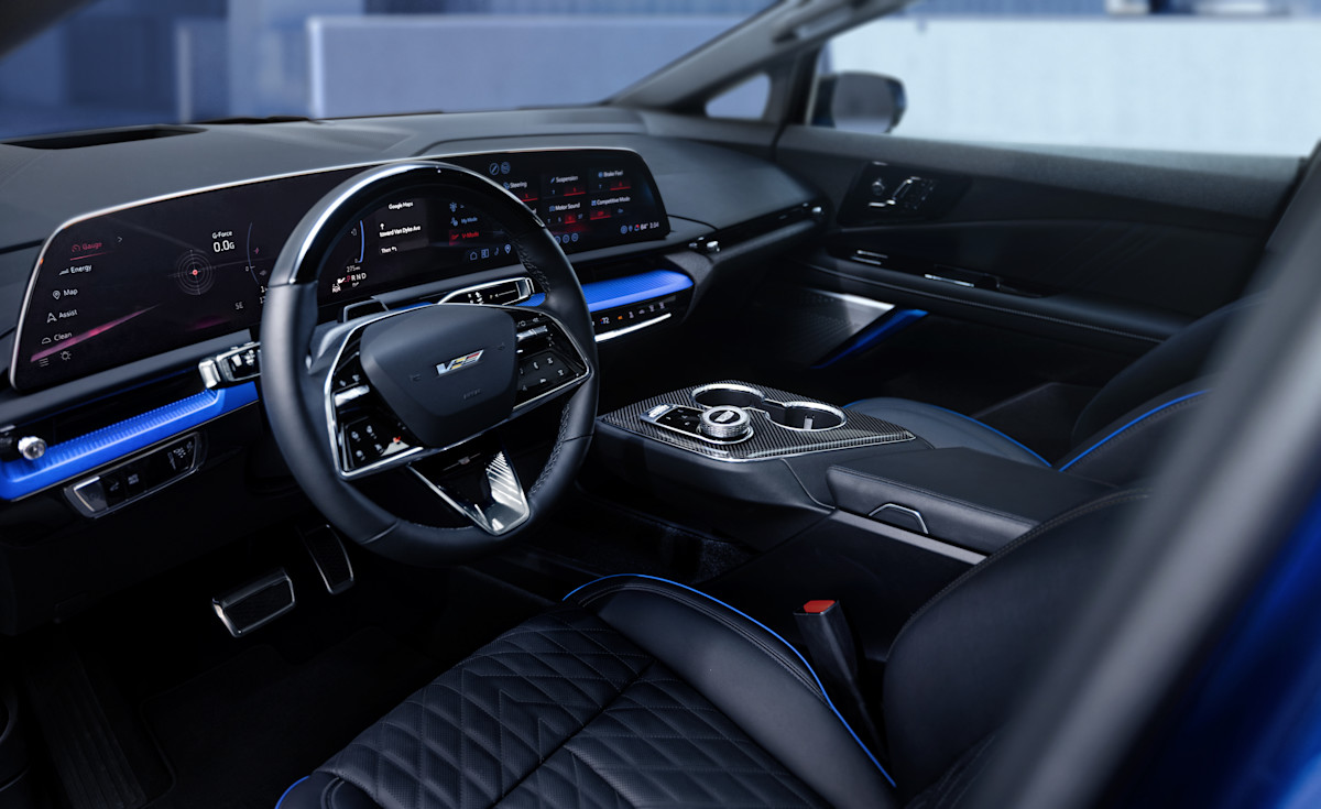 2026 Cadillac Optiq-V interior preview photo