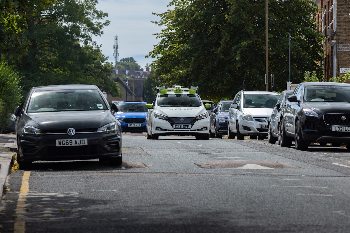 Nissan self driving car urban