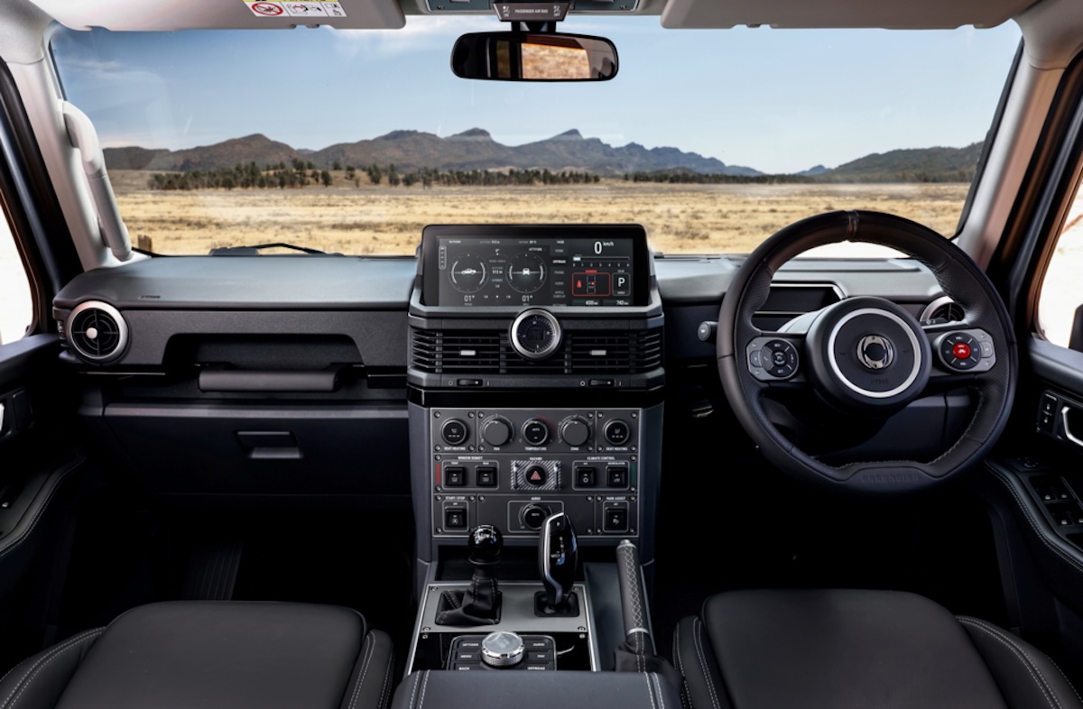 2025 Ineos Grenadier Quartermaster interior