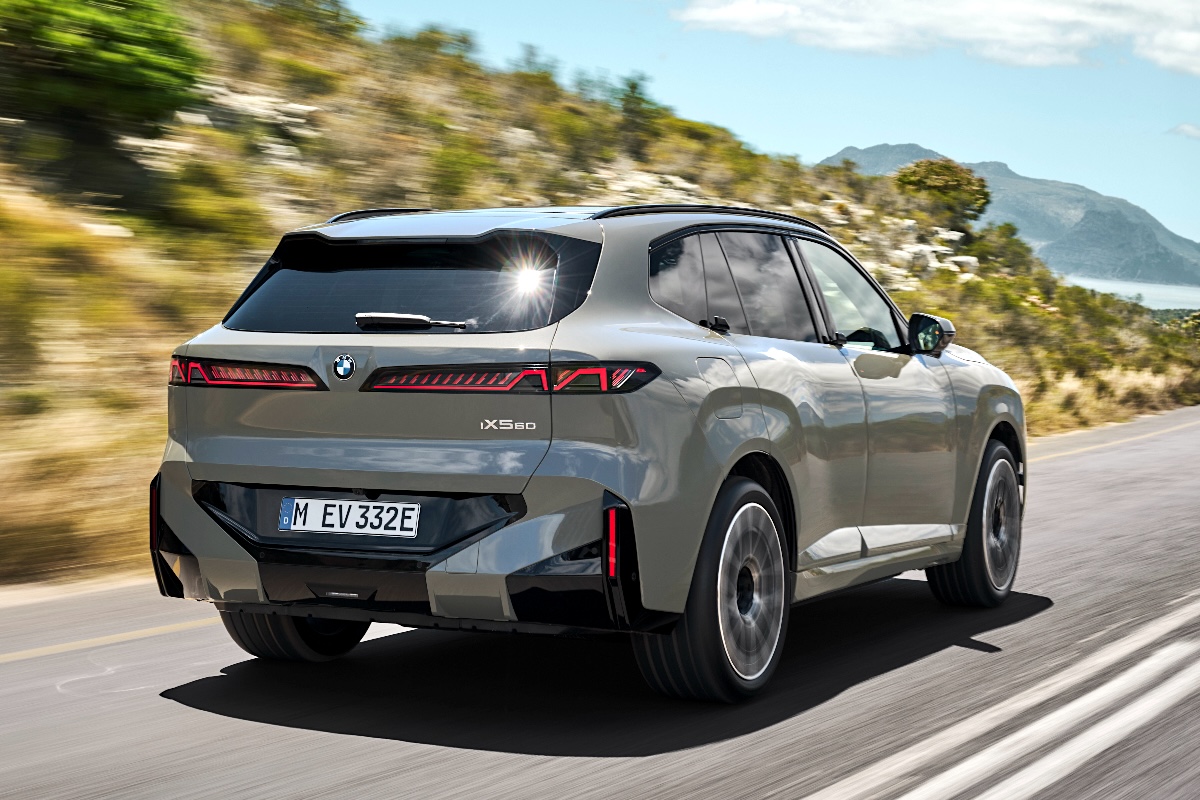 2026 BMW X5 rear driving 2