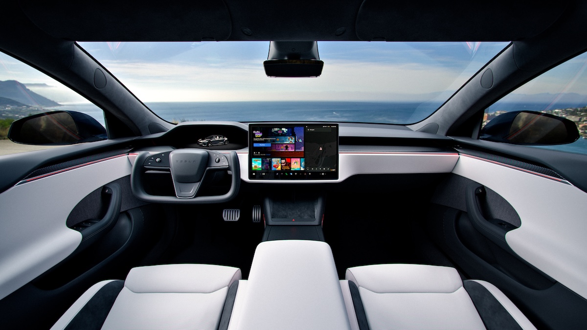 2025 Tesla Model S interior