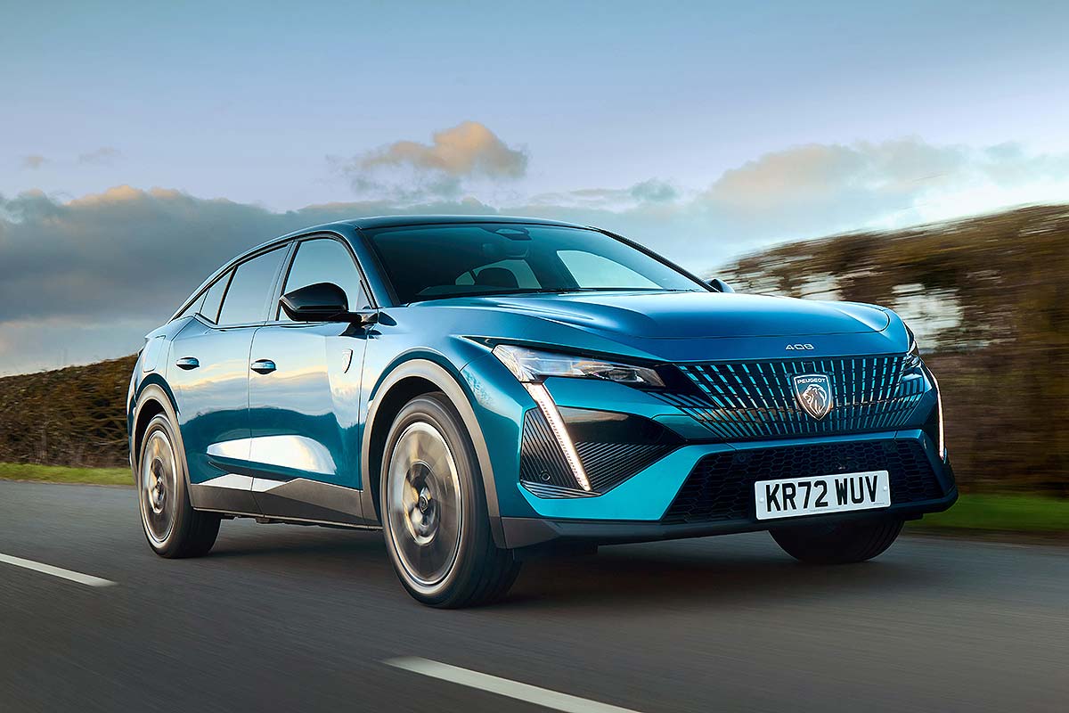 2026 Peugeot 408 front driving