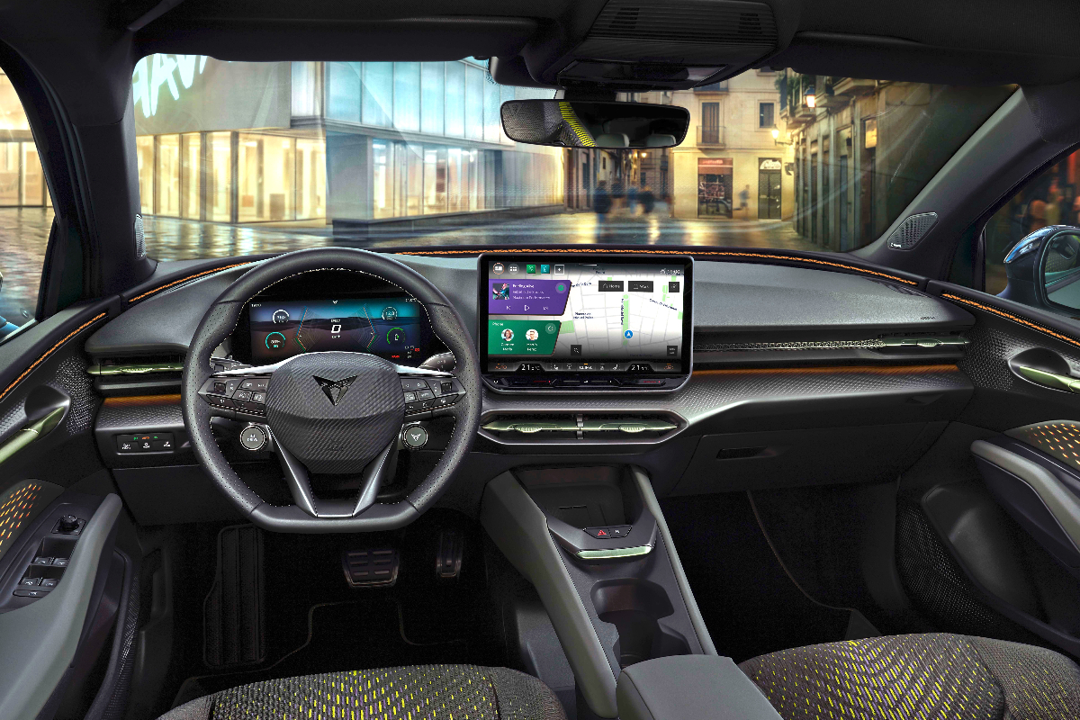 Cupra Raval dashboard