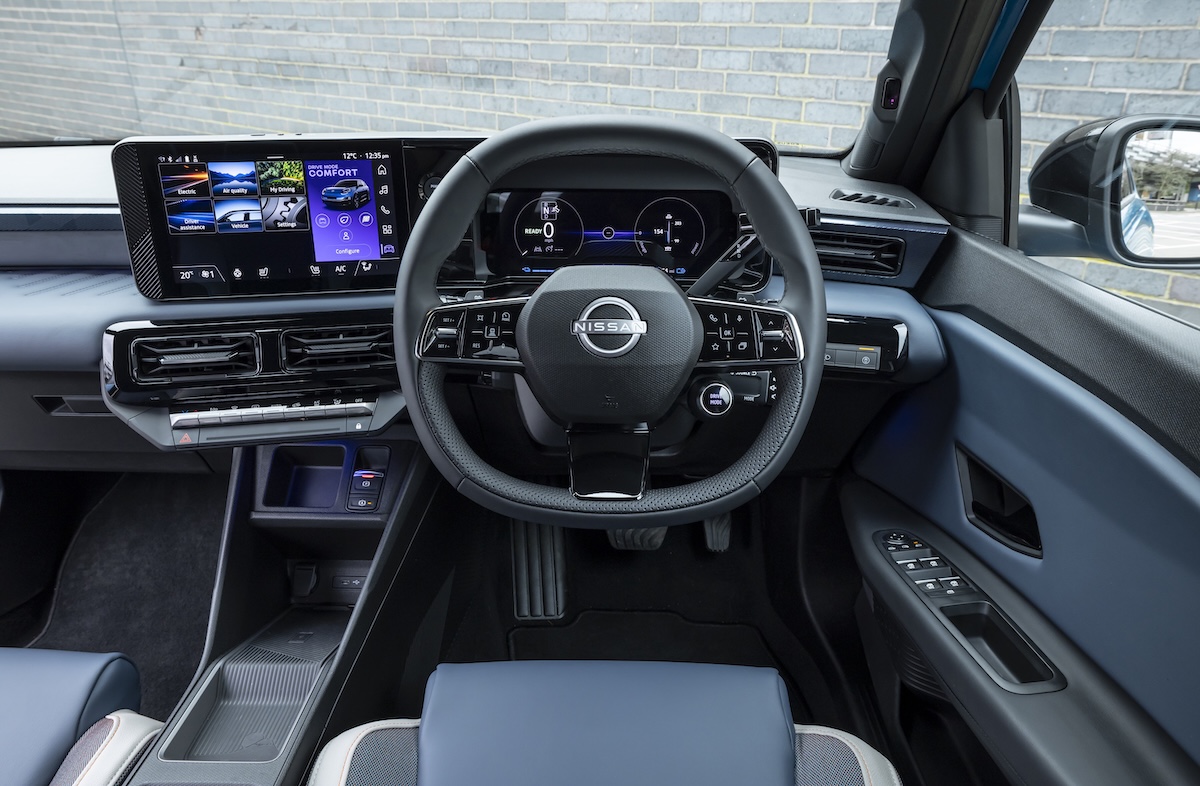 Nissan Micra interior view