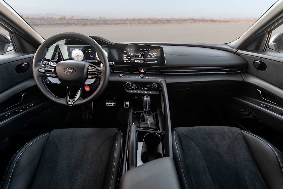 2025 Hyundai Elantra N Preview - interior