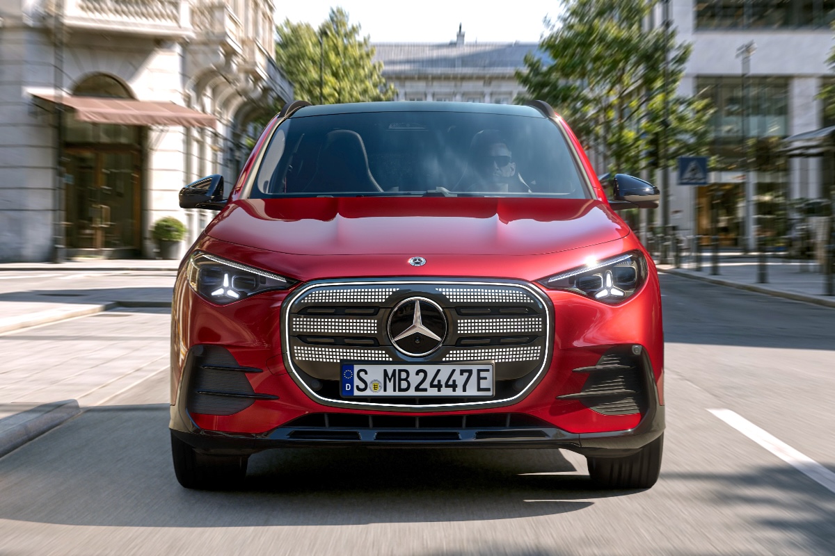 2026 Mercedes-Benz GLA front driving 1