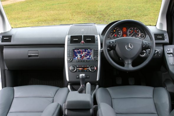 History Guide: Mercedes-Benz A-Class 2nd Generation Interior