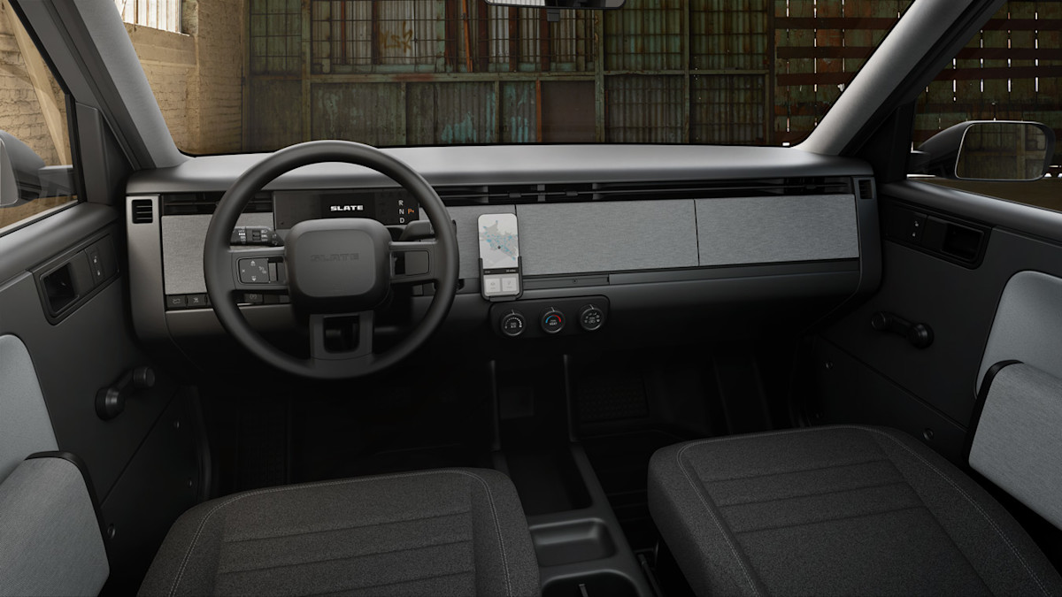 2027 Slate Truck interior