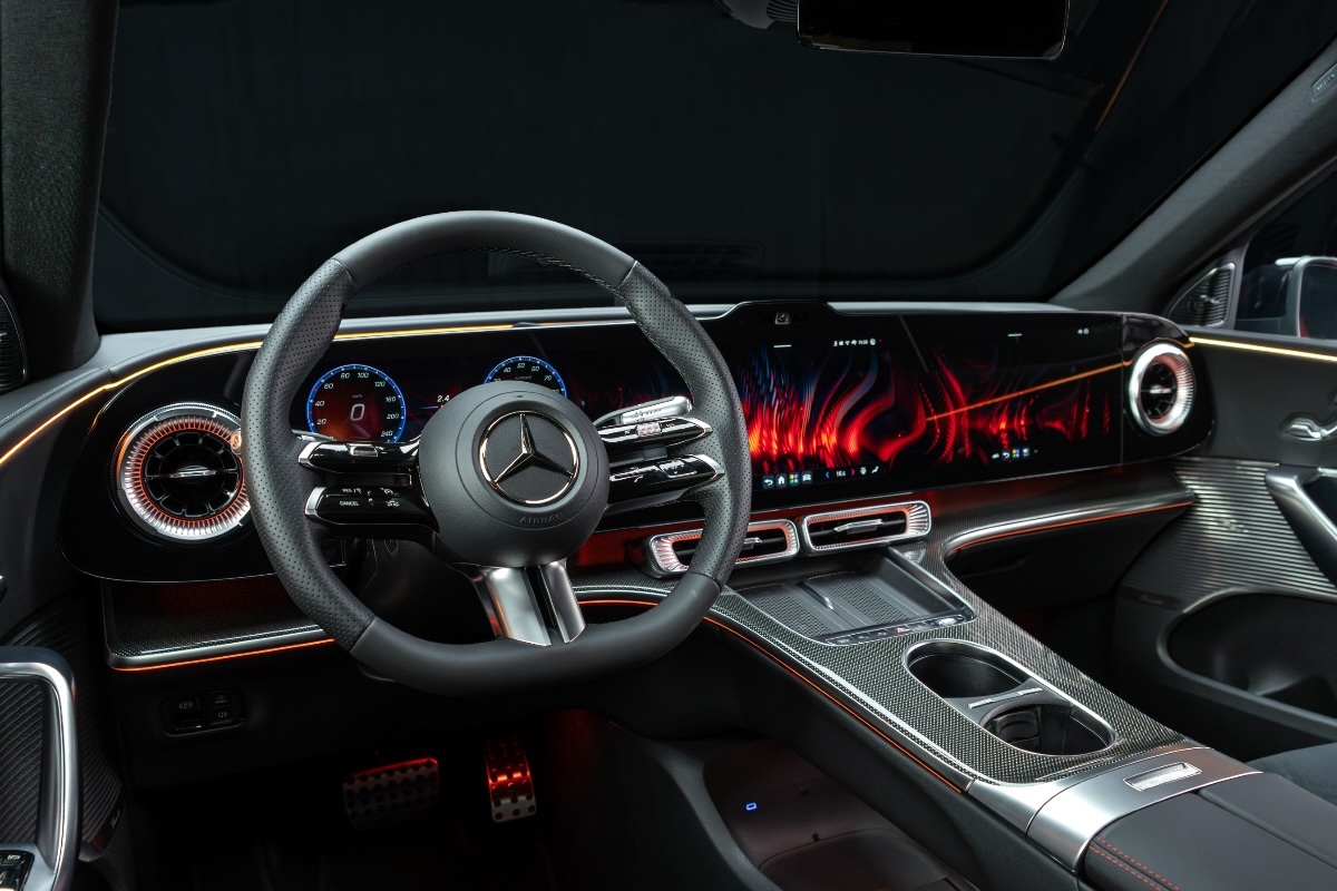 2026 Mercedes-Benz GLC EQ dashboard detail