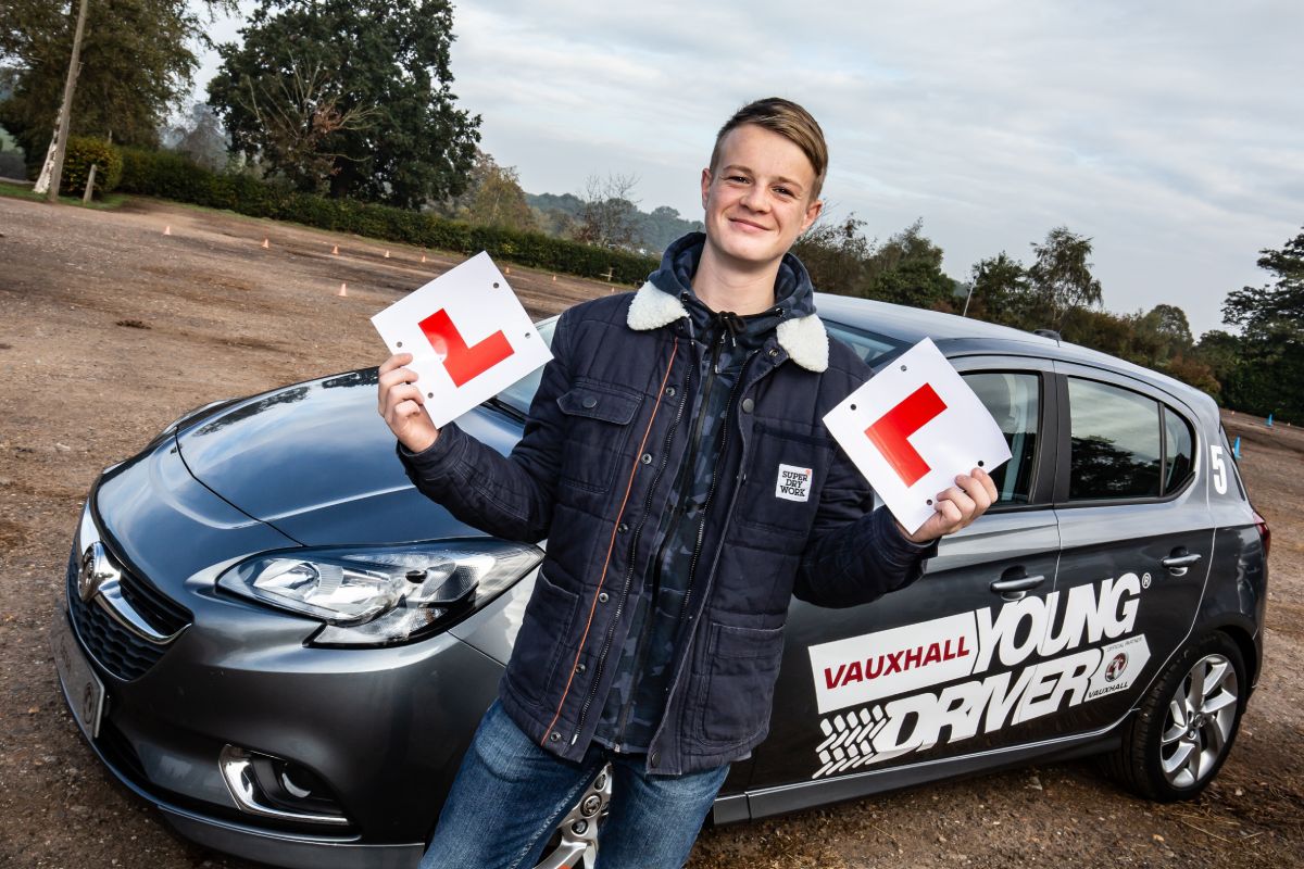 Learning to drive 2026 student with L plates