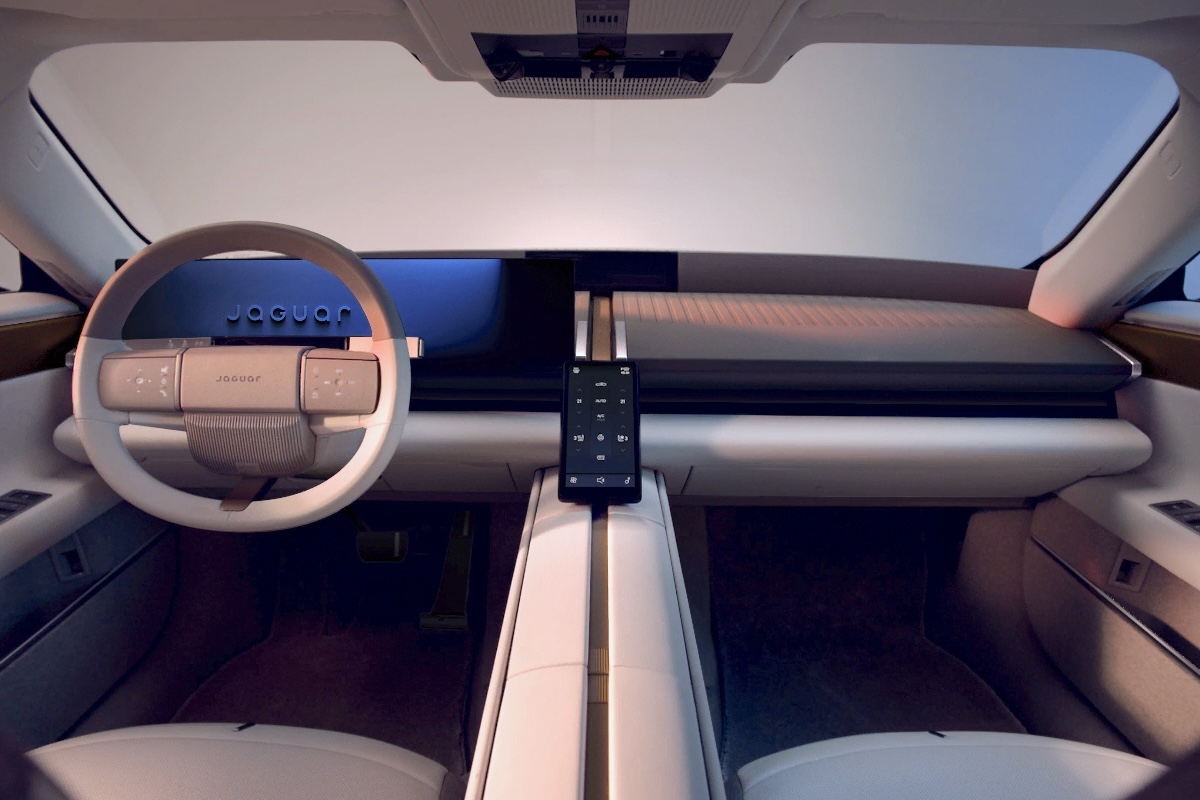 2027 Jaguar Type 01 dashboard