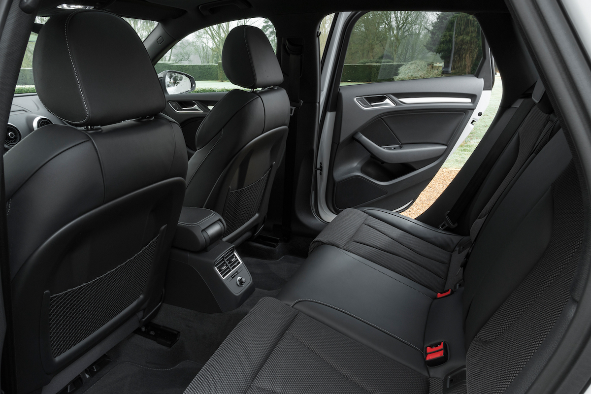 Audi A3 Sportback 2012 to 2020 rear seat