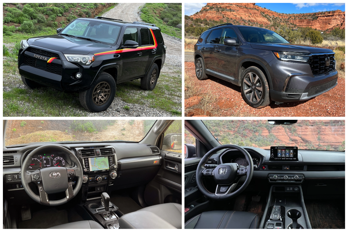 2023 Toyota 4Runner vs 2023 Honda Pilot Midsize SUVs Compared CarGurus