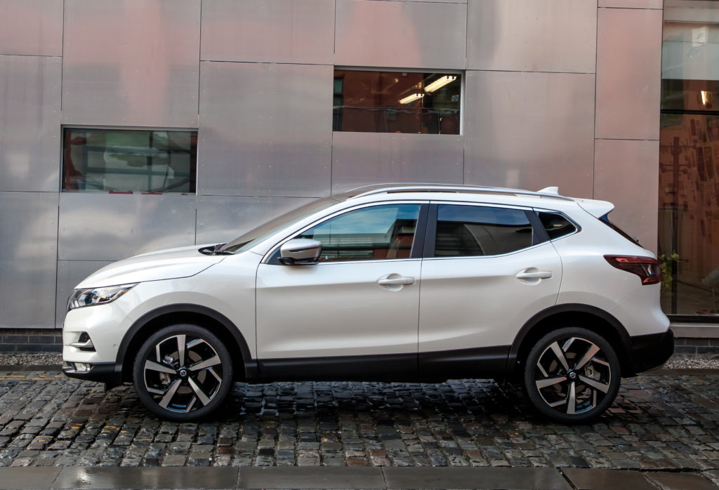 Preferably Petrol: 2019 Nissan Qashqai Driven Side View